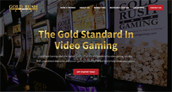 Desktop Screenshot of goldrushgaming.com